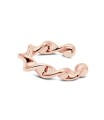 Wave Curved Silver Ear Cuff EC-1334